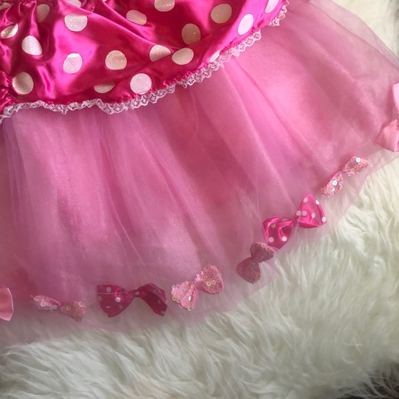 Disney | Pink Minnie Mouse Costume w/ Mouse Ears - Picture 5 of 5